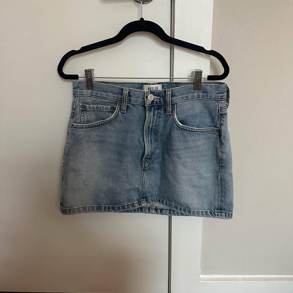 Agolde Denim Skirt